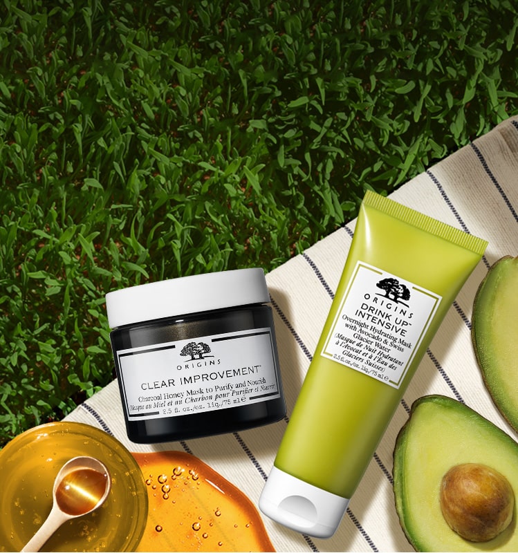 Honey, avocado, and masks