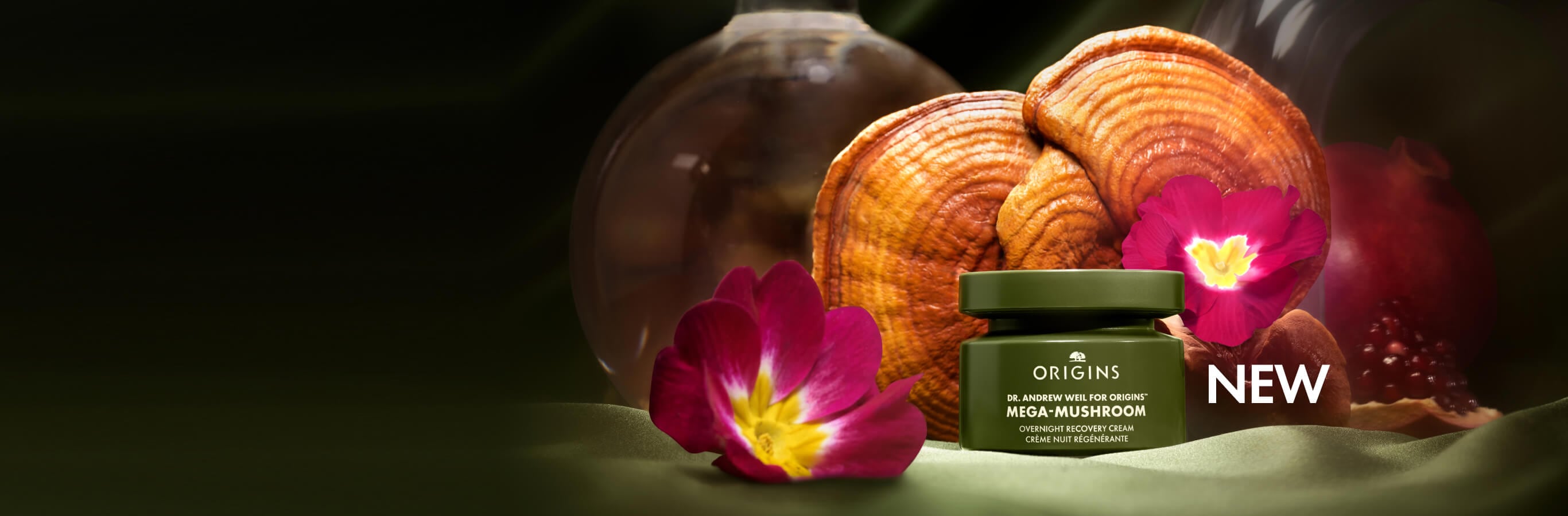 Dr. Andrew Weil for Origins Mega-Mushroom