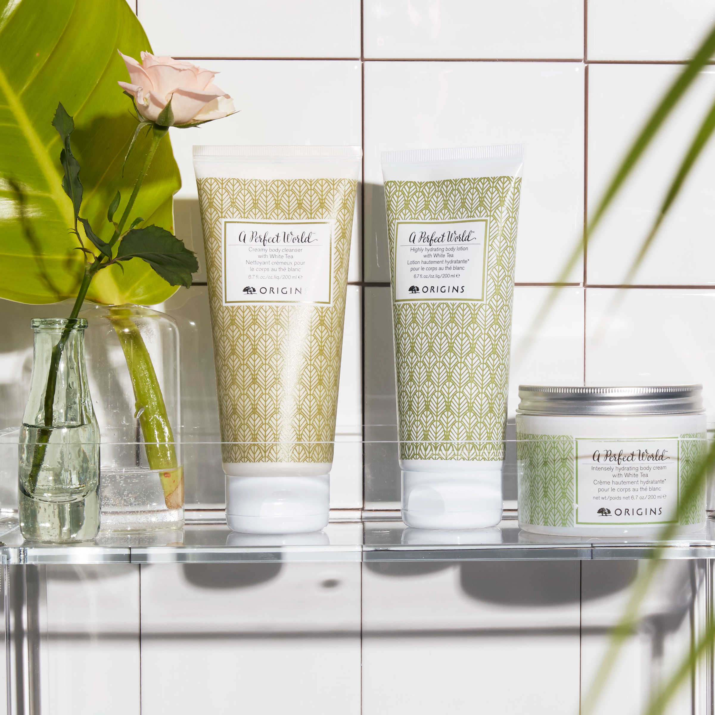 A Perfect World™ Intensely Hydrating Body Cream with White Tea Origins