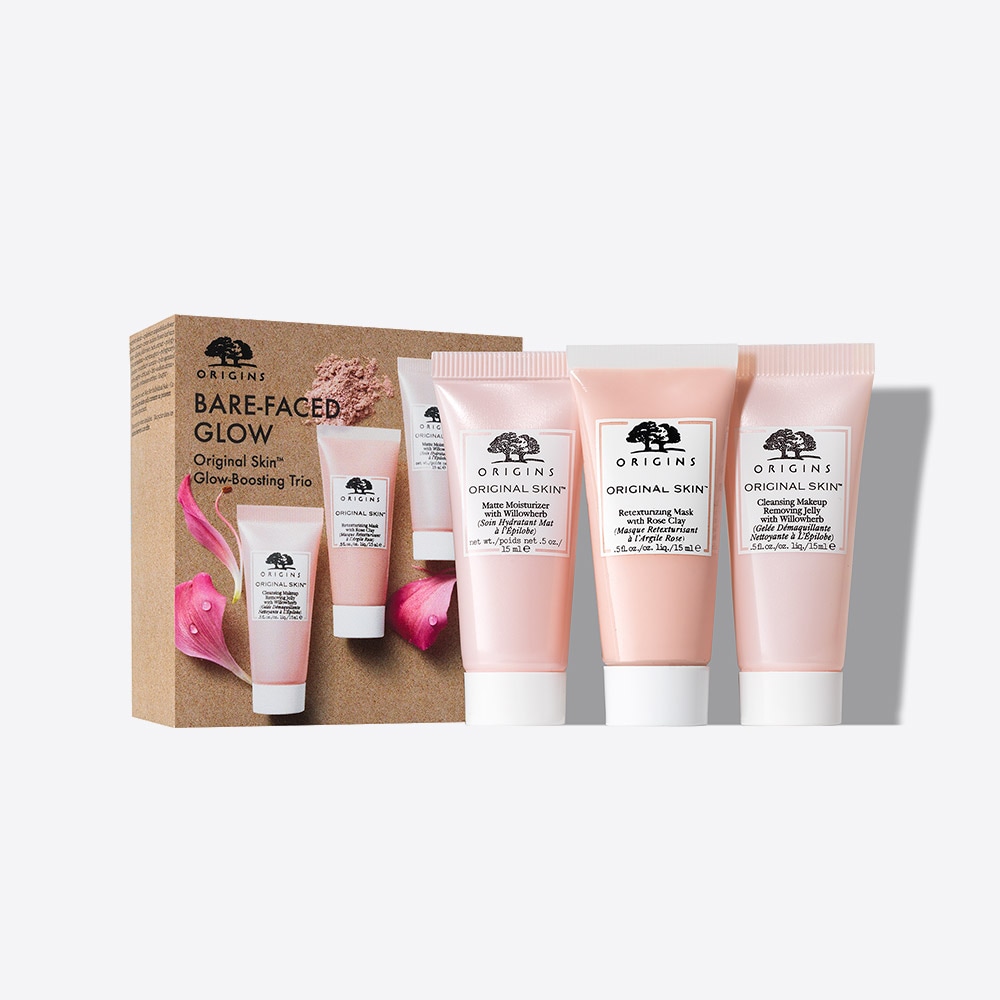Bare Faced Glow Original Skin Glow Boosting Trio 20 Value Origins