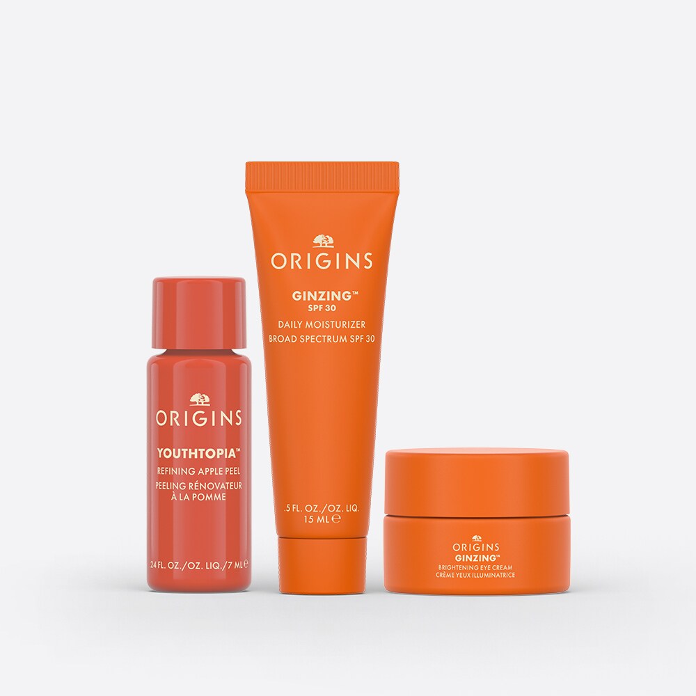 GLOW SET Essentials to Protect & Hydrate, 3 Deluxe Samples