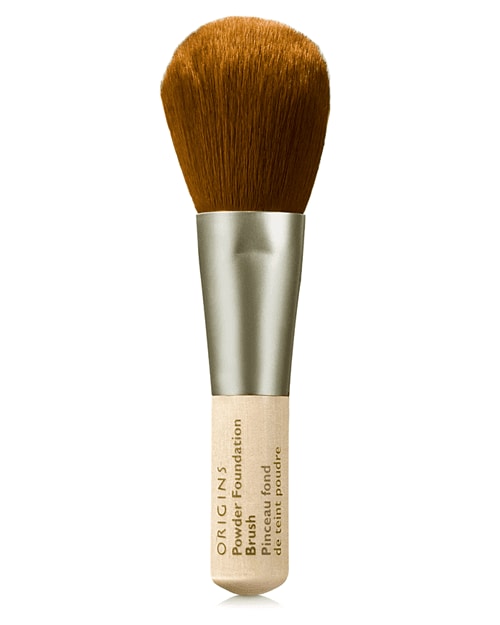 powder foundation brush origins